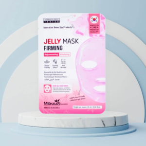 JELLY FIRMING maska za lice u maramici - ruža, 1 kom