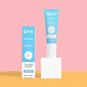 Q+A Squalane SPF 50 Hydrating Daily Sunscreen krema za lice, 50 ml