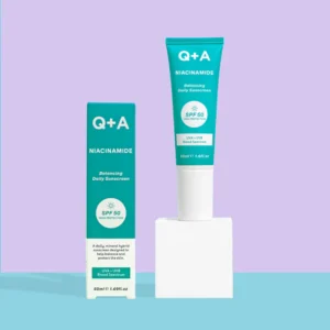 Q+A Niacinamide SPF 50 Balancing Daily Sunscreen krema za lice, 50 ml