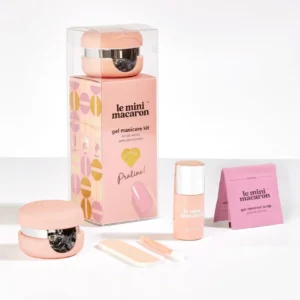 Le Mini Macaron gel Manicure set za trajni lak sa LED lampom - PRALINE
